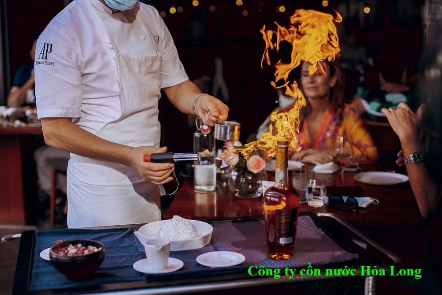 Cồn dùng để pha chế Thực phẩm